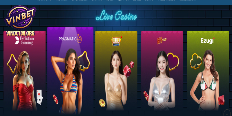 Sảnh casino online với chất lượng đẳng cấp nhất