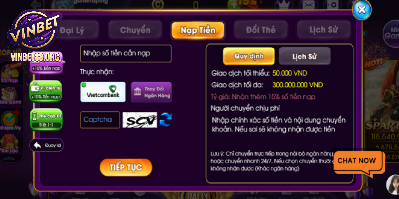Kiểm tra nội dung chuyển khoản và ID game